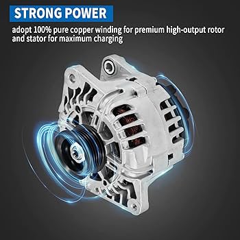 Amazon.com: Yutmatin 180 Amp High Output Alternator